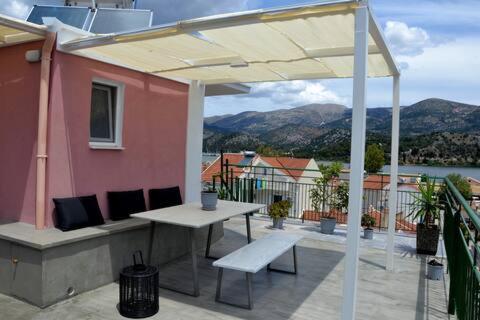 Argostoli Terrace Loft With Sea Views Apartment Ngoại thất bức ảnh